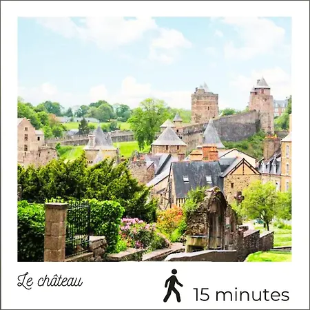 דירה L'eden - Calme Et Luminosite Au Coeur De La Fougères